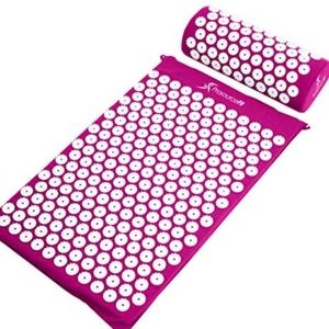 ProsourceFit Acupressure Mat and Pillow Set - PURPLE - Brand New